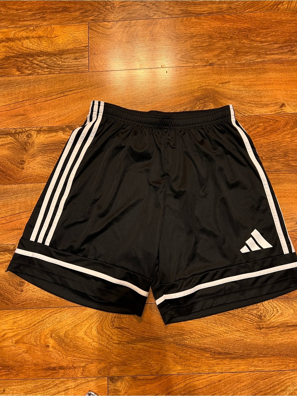 adidas NWOT Black Athletic Shorts, Medium